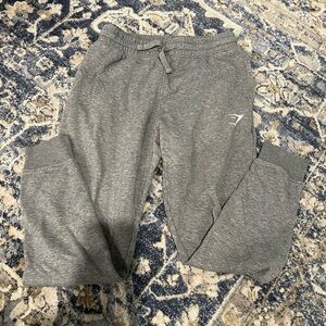 Men’s grey gymshark joggers